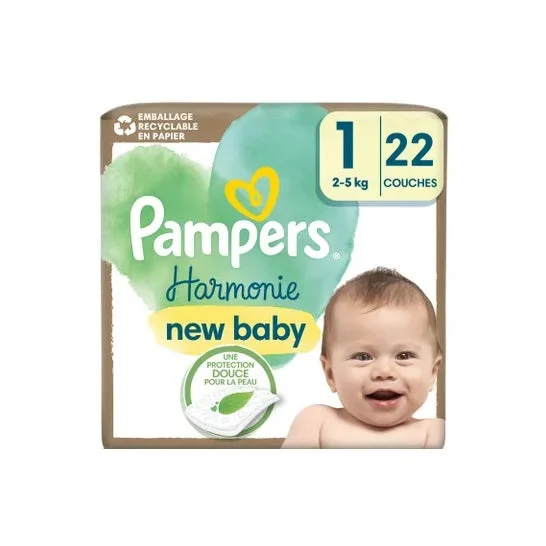 Pampers Harmonie Taille 1 22 Couches