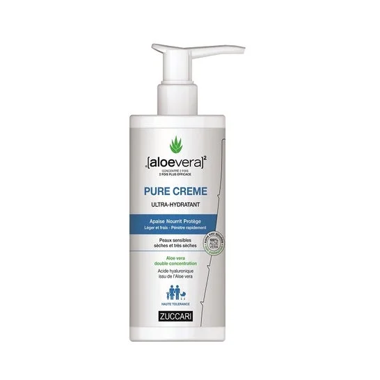 Aloe Vera 100% pura crema ultra idratante 400ml