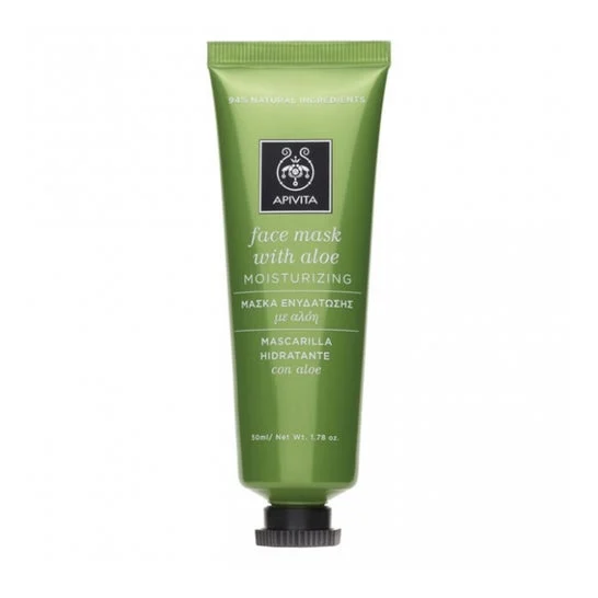 Apivita maschera viso idratante con aloe 50ml