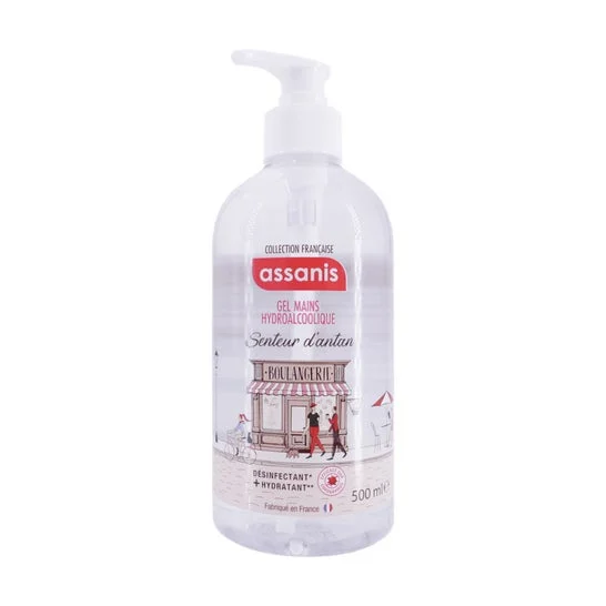 Assanis Gel Mains Hydroalcoolique Senteur d'Antan 500ml