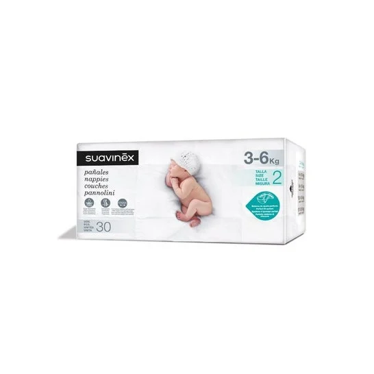 Pannolino neonato Suavinex 3-5kg 36uds