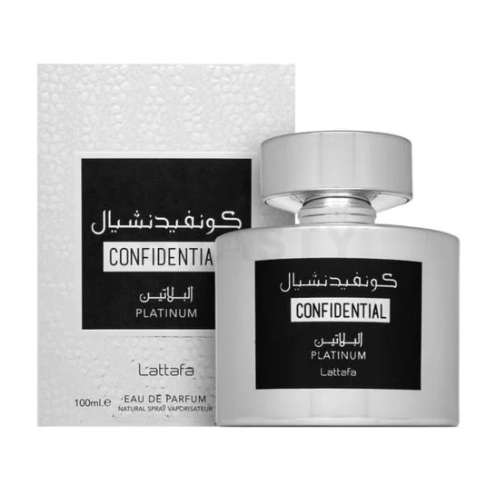 Lattafa Confidential Platinum Eau de Parfum 100ml