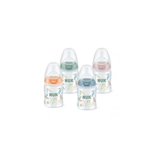 Nuk bottiglia capezzolo di silicone bocca larga dimensione 1 orffice m 150ml