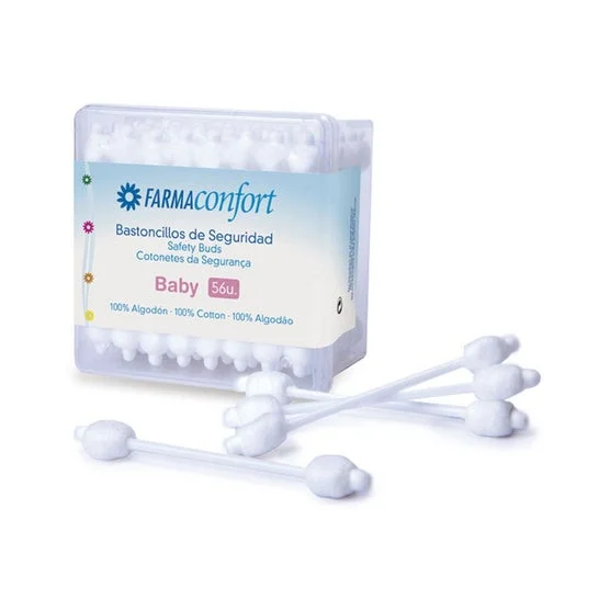 Farmaconfort Bastoncillos Oidos Infantiles 56 Uds