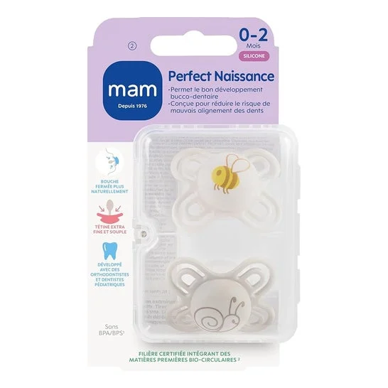 Mam Perfect Naissance Chupete 0-2 Meses 2uds