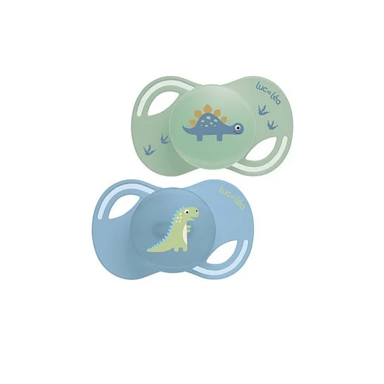 Luc Et Lea Collection Chupete Extra-Fino 6-18M C4 Dino 2uds