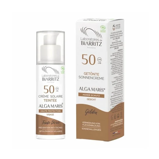 Laboratoires de Biarritz Golden Face Cream Spf50 50ml