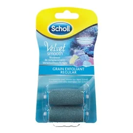Scholl Velvet Smooth espresso pedi esfoliante pedi espresso grani con cristalli di diamanti 2 ricariche