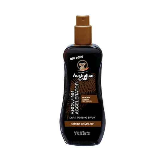 Acceleratore d'oro australiano con gel spray Bronzer istantaneo 237ml