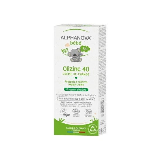 Alphanova Baby Olizinc Crema cambio pannolino 50g