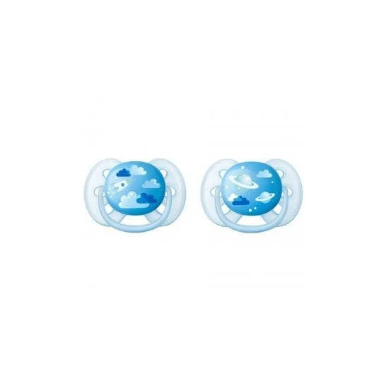 Philips Avent Ultra Soft Soother decorato 6-18 mesi bambino 2unds
