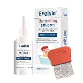Evolsin Champú Antipiojos 120ml + Peine 1ud