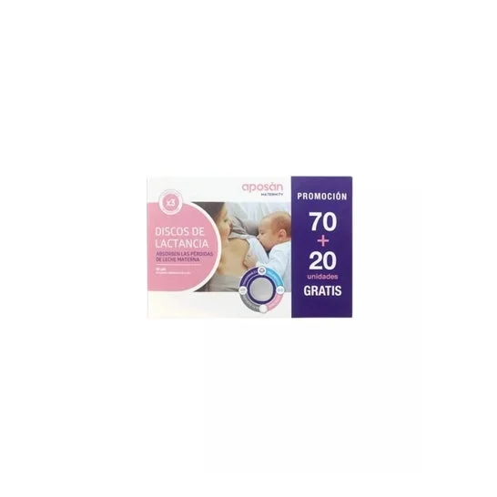 Aposan Maternity Discos Lactancia 90 uds
