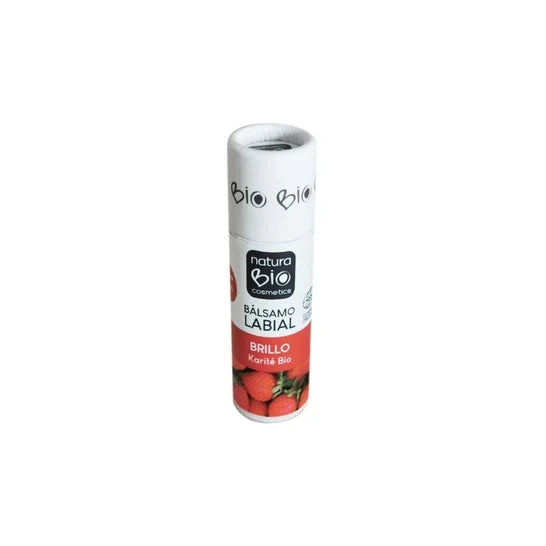 NaturaBIO Cosmetics Balsamo Labial Brillo Shea Butter 9,5g