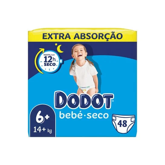 Dodot Bebé Seco Extra Talla 6+ +14Kg 54uds