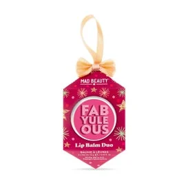 Mad Beauty Fabyuleous Lip Balm Duo Set 2x12g