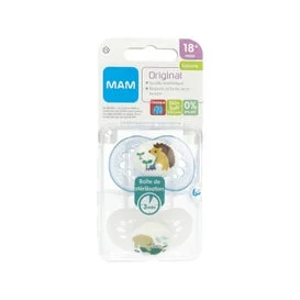 Mam Original Chupete Silicona +18M Animales 2uds