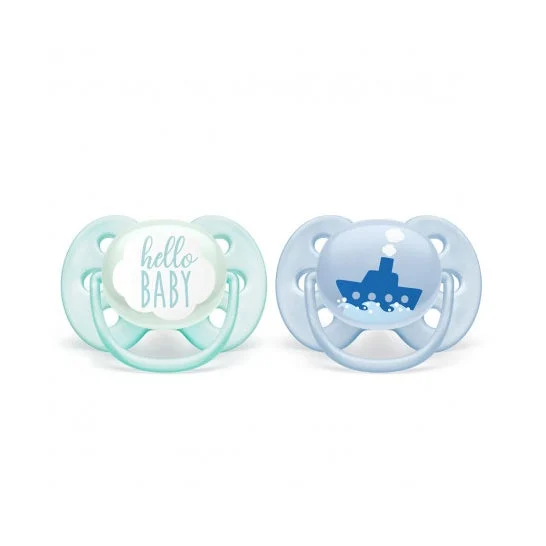 Avent Succhietto Ultra Soft 0-6M 2 Unità