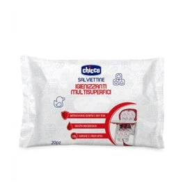 Chicco salviette per la pulizia delle superfici 20pz