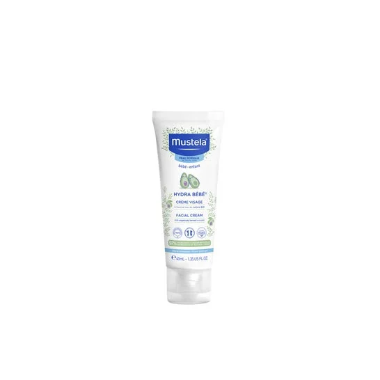 Mustela Hydra Bebé Crema Facial Con Aguacate Bio 40ml