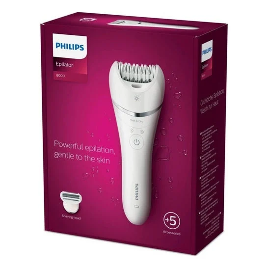 Philips Epilator Series 8000 Wet&Dry 1 Unità