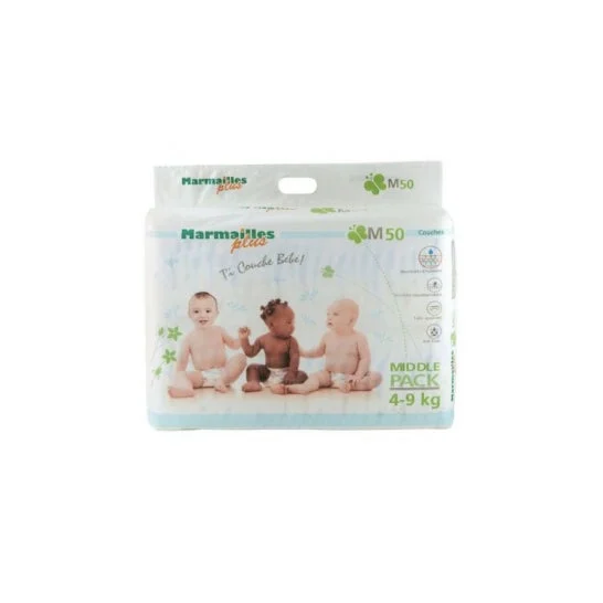 MARMAILLES PLUS pannolini per bambini taglia M (49kg) 50 pannolini