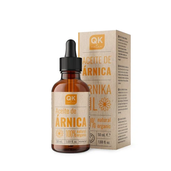 Qknatur Aceite de Árnica Montana 100% Puro y Orgánico 50ml