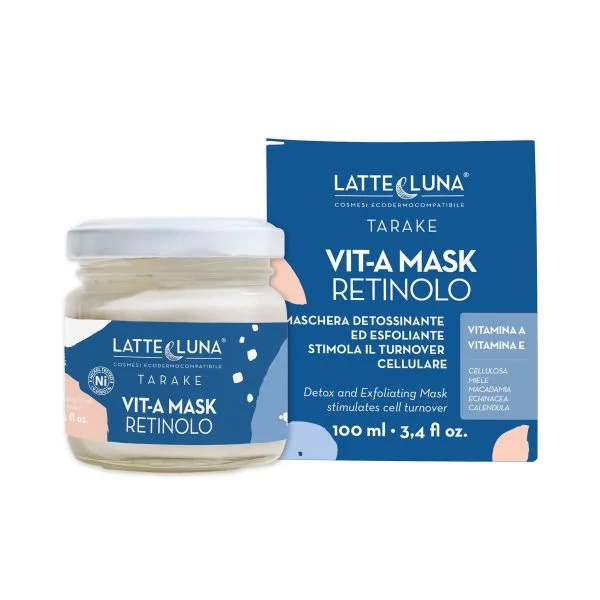 LATTE E LUNA Vit A Mask Retinolo – Maschera Detossinante ed Esfoliante