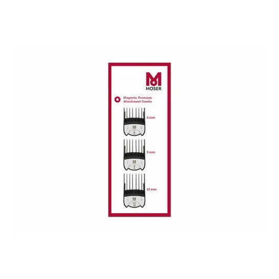 Wahl Moser Pack Pettini Magnetici 6 Unità