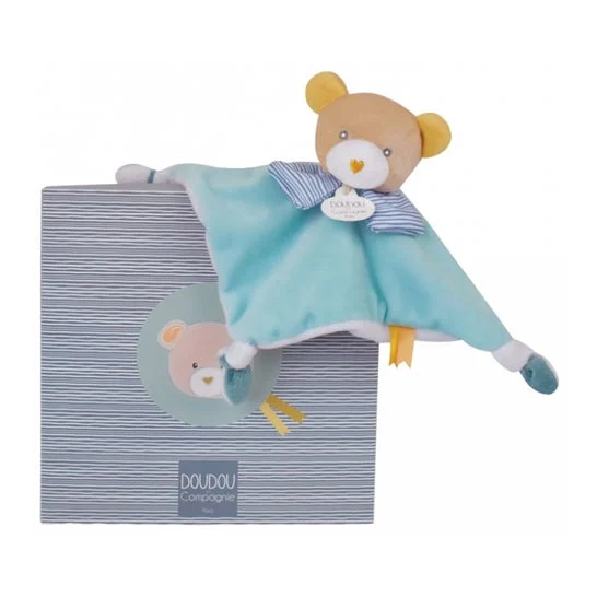 Doudou Oso Paño Cuadrado 1ud