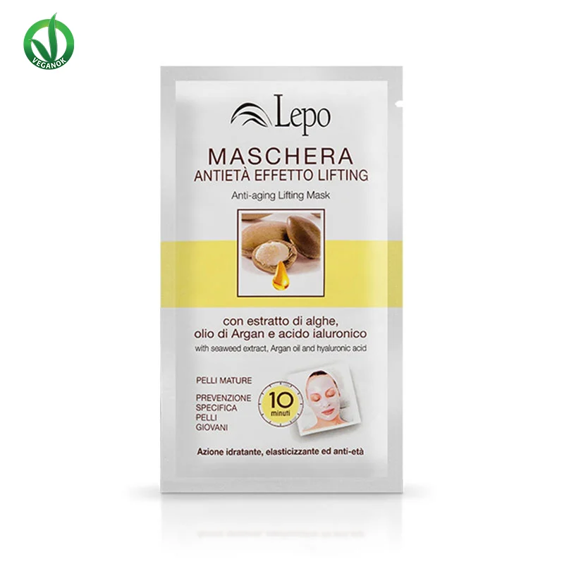 LEPO Maschera Viso Antietà Effetto Lifting