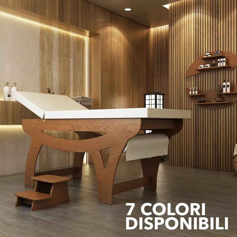 Lettino per massaggi Lisbona Professionale in Legno Multistrato di Betulla