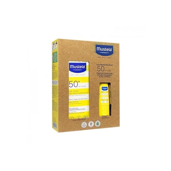 Mustela Pack Solare Latte 100ml + Stick Spf50 9ml