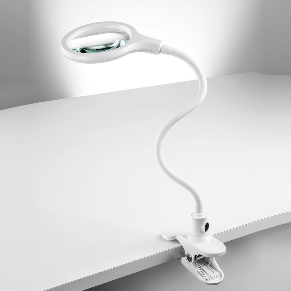 Lampada LED da Tavolo con Lente d’Ingrandimento 3 Diottrie FLEXY 3D XaniPro