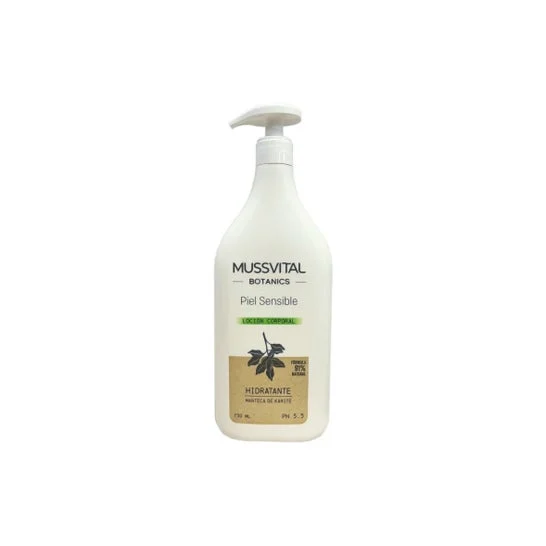 Mussvital Essentials Botanics Loción Corporal Piel Sensibl 750ml