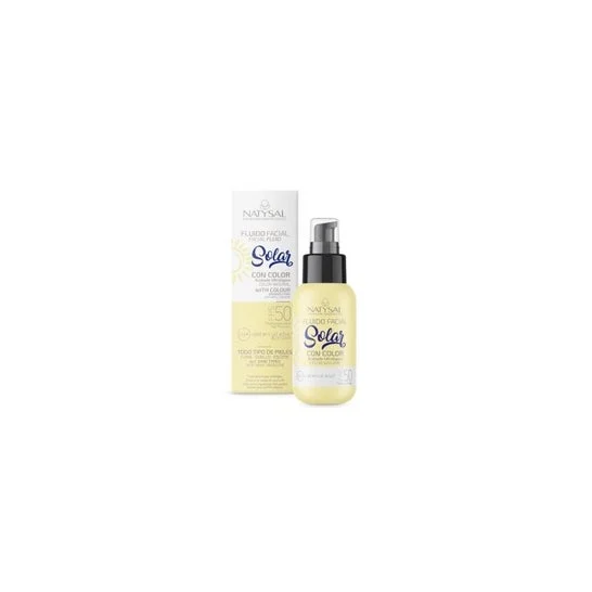 Natysal Solar Spf50 Facial Color Resistente Agua 50ml