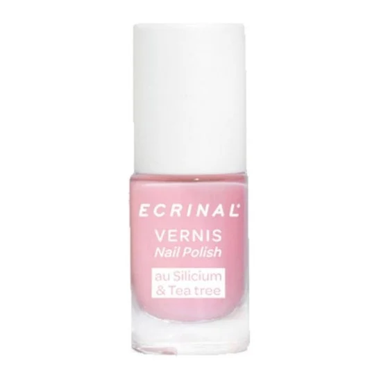 Ecrinal Esmalte de Uñas Silicio + Árbol del Té Rosa Perla 5ml