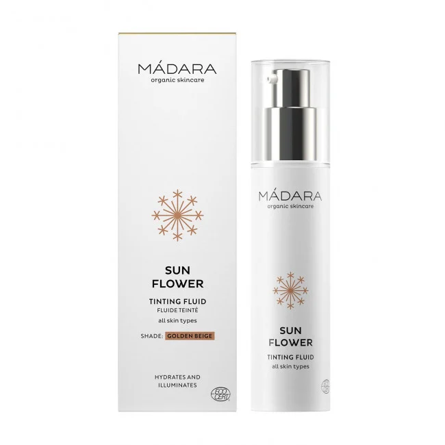 MADARA Sun Flower Tinting Fluid – Golden Beige