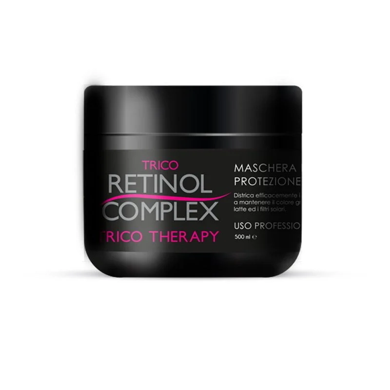 MASCHERA DISTRICANTE PROTEZIONE COLORE CON PROTEINE DEL LATTE 500ml – Keratin Retinol complex