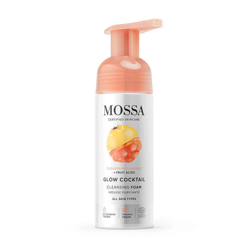 MOSSA COSMETICS Glow Cocktail – Cleansing Foam