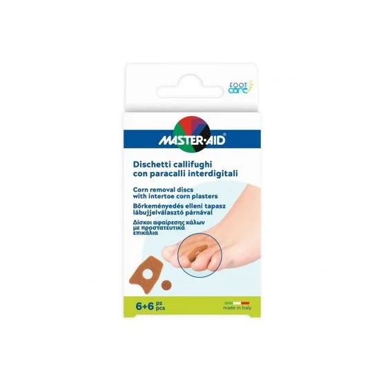 Master-Aid Footcare Dischetto Callifugo Paracalli 6 Unità