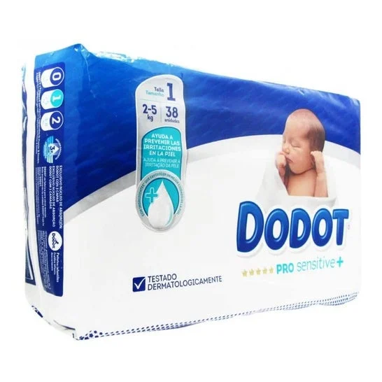 Dodot Pro Sensitive Pannolini taglia 1 (2-5kg) 38pz