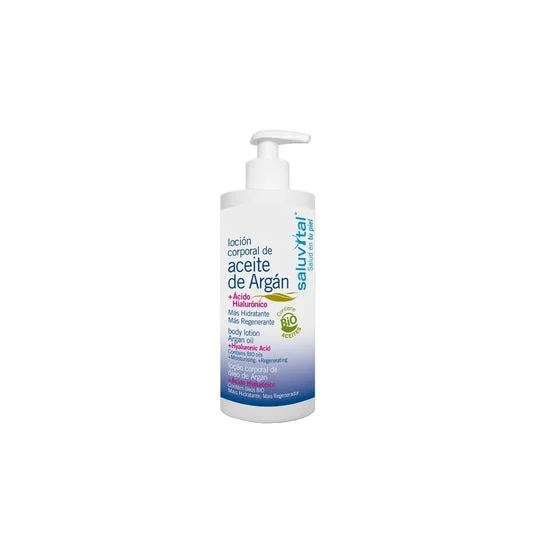 Saluvital loción corporal de aceite de argán 500ml