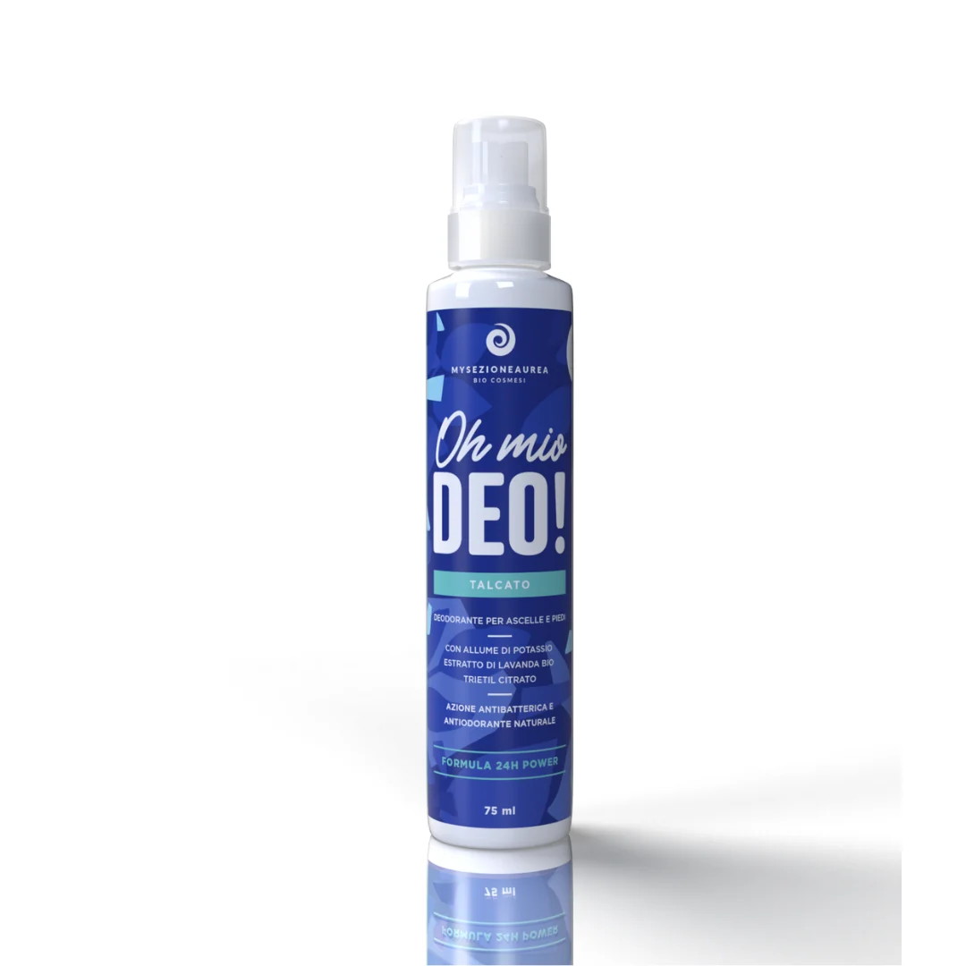 MY SEZIONE AUREA Oh Mio Deo! – Deodorante Ascelle e Piedi Talcato