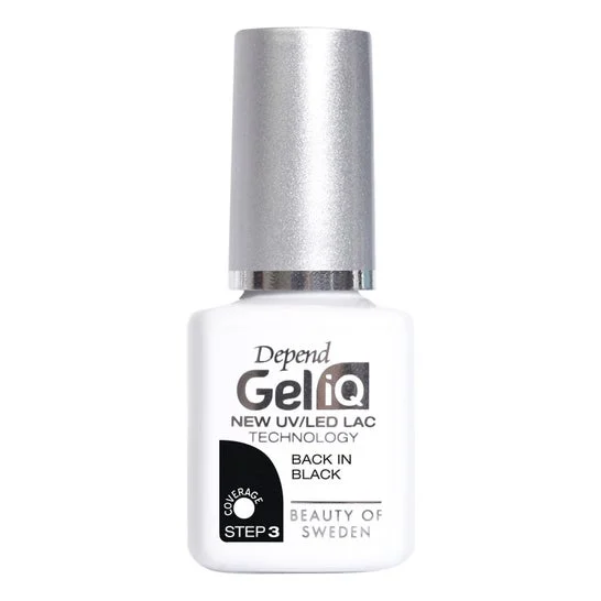 Depend Gel iQ Esmalte de Uñas Step 3 Back In Black 5ml