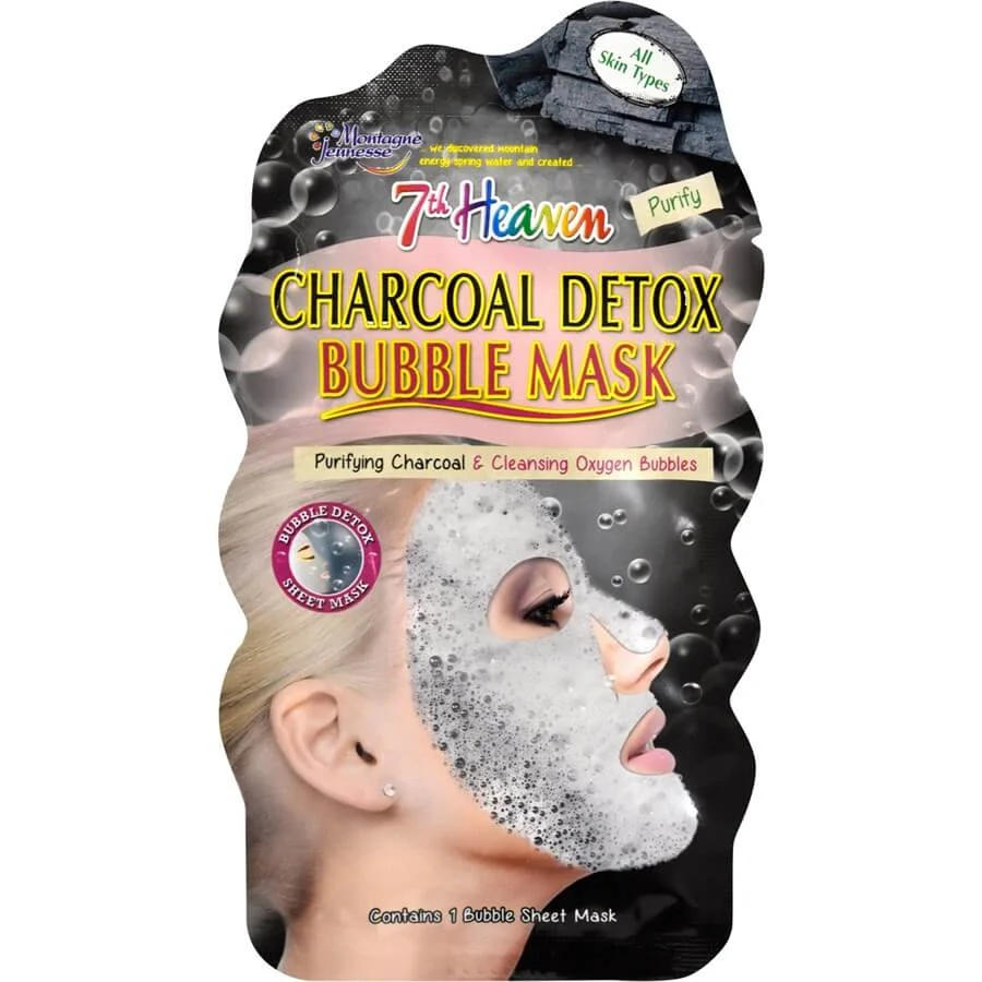 7th HEAVEN Maschera Charcoal Detox Bubble