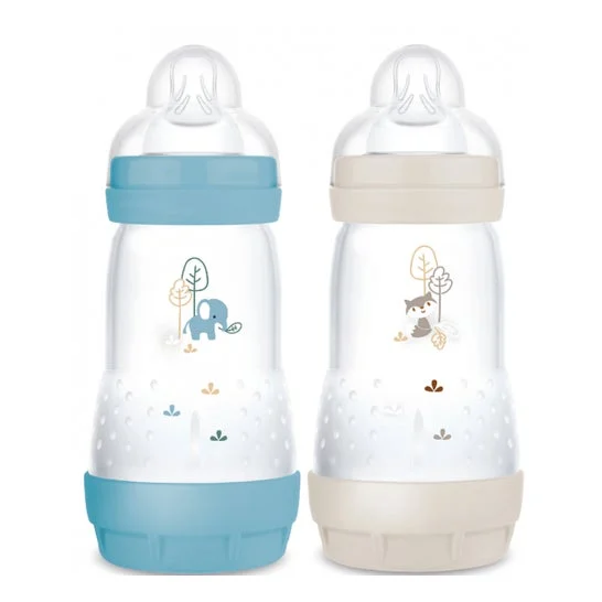 Mam Easy Start Nature Biberón Tetina F2 Ocean Arena 260ml 2uds