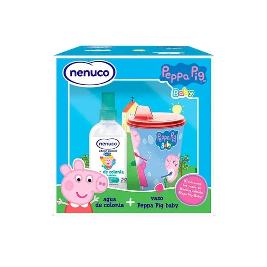 Peppa Pig Set Agua de Colonia 240ml + Vaso Baby