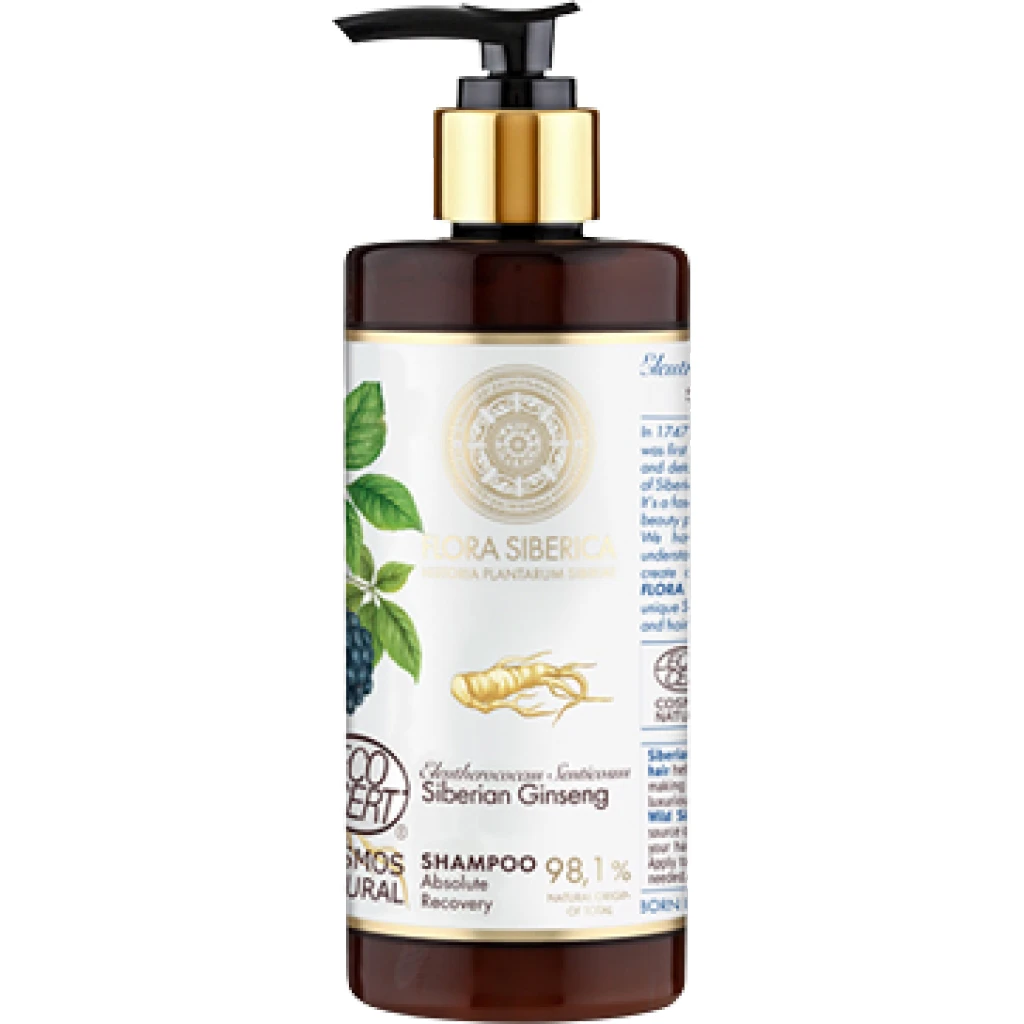 NATURA SIBERICA Flora Siberica – Siberian Ginseng Shampoo Absolute Recovery