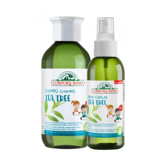Corpore Sano Pack Tea Tree Champu + Spray Capilar
